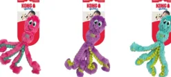KONG Jouet pour chien wubba octopus coloris multicolore - taille M