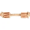FLAMINGO Jouet pour rongeurs avec corde et 2 cubes en bois 16 cm