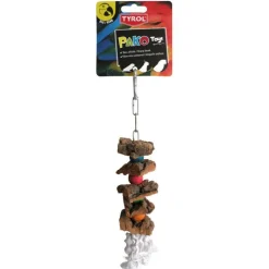 TYROL Jouet tiramisu pako bec multicolore 25 cm