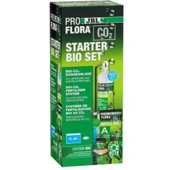 JBL Kit de fertilisation CO2 rechargeable pour aquarium coloris transparent ProFlora Starter Bio Set
