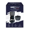 HAMIFORM Kit distributeur de croquettes et fontaine à eau pour chat et petit chien coloris noir programmable