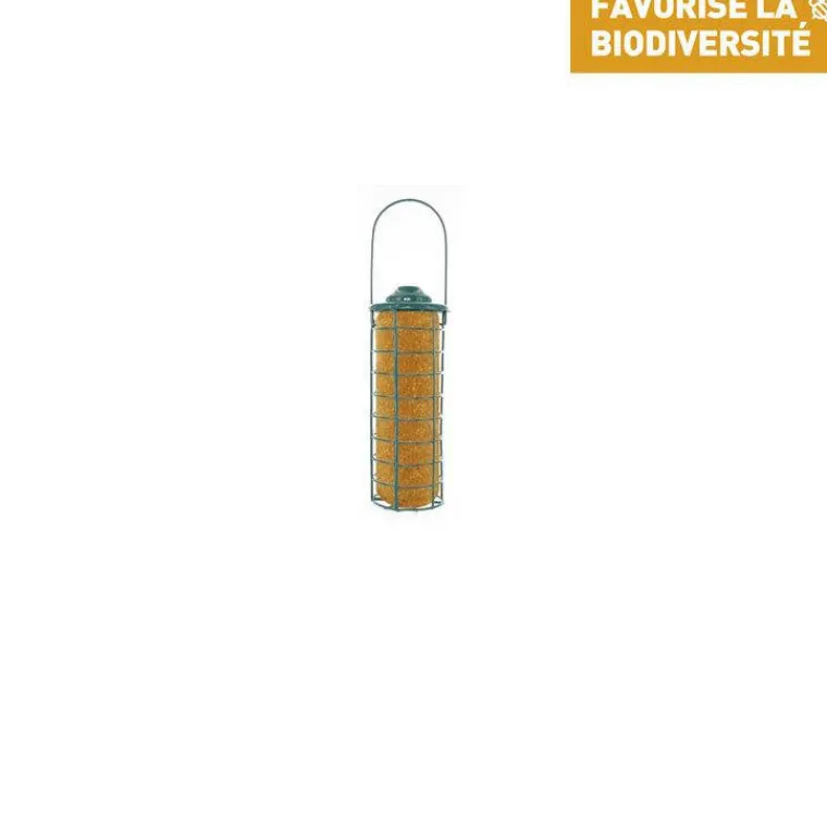NATURE'S MARKET Kit mangeoire pour oiseaux en métal avec cylindre de graisse Natures Market