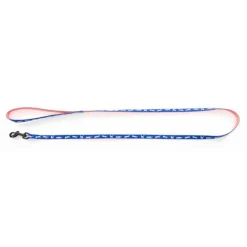 MARTIN SELLIER Laisse Cat Bi-color pour chat bleue - 120 cm