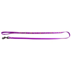MARTIN SELLIER Laisse Cat Carnaval pour chat coloris violet - 1 mètre