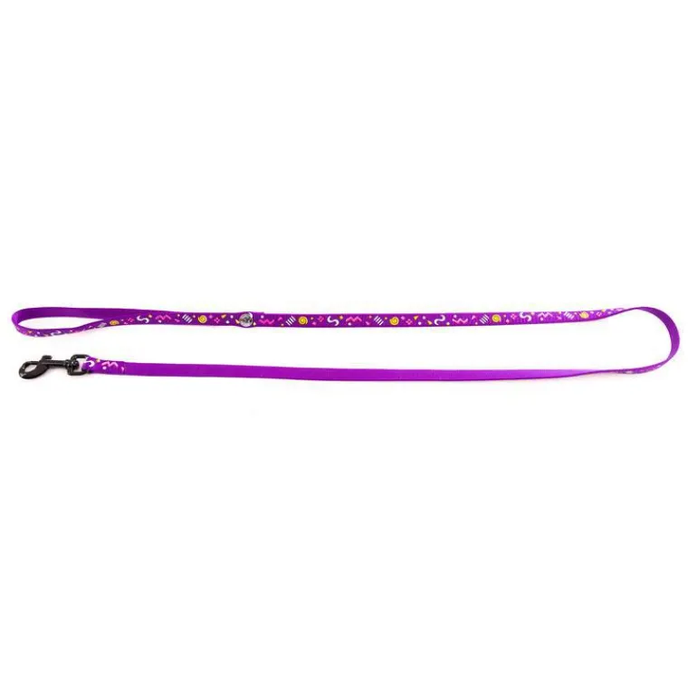 MARTIN SELLIER Laisse Cat Carnaval pour chat coloris violet - 1 mètre