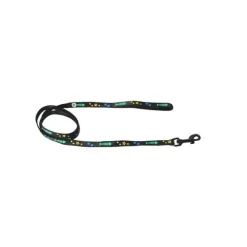 MARTIN SELLIER Laisse chat à motif 10 mm coloris noir - 100 cm
