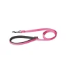 MARTIN SELLIER Laisse chien nylon 16mm / 120cm rose