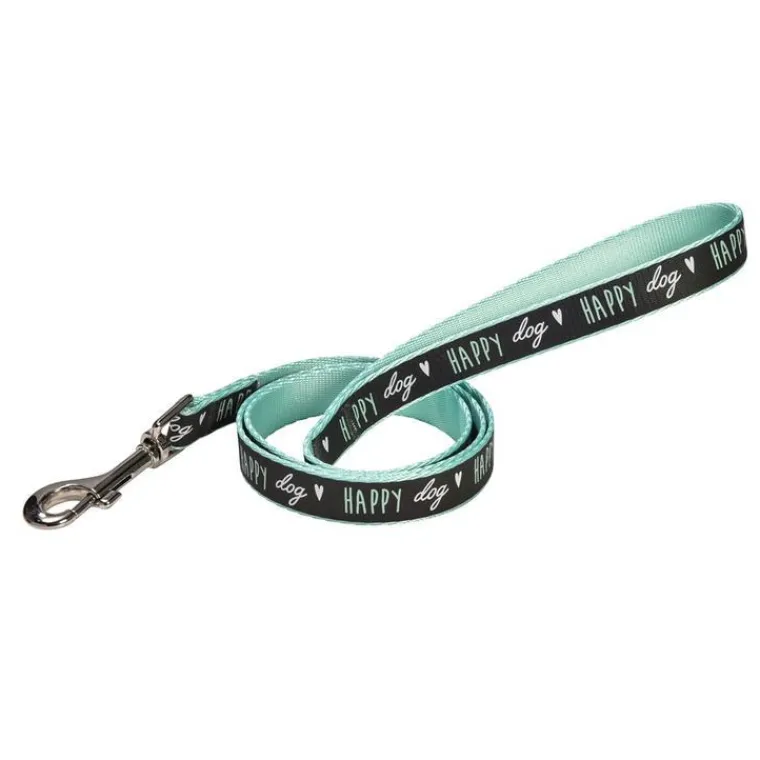 BOBBY Laisse coloris vert Happy taille L