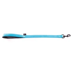 MARTIN SELLIER Laisse double épaisseur pour chien turquoise 2,5x60cm