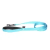 MARTIN SELLIER Laisse double épaisseur pour chien turquoise 2,5x120cm
