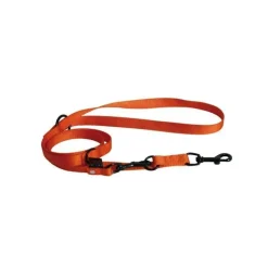 MARTIN SELLIER Laisse dressage 3pt orange