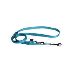 MARTIN SELLIER Laisse dressage 3pt Turquoise