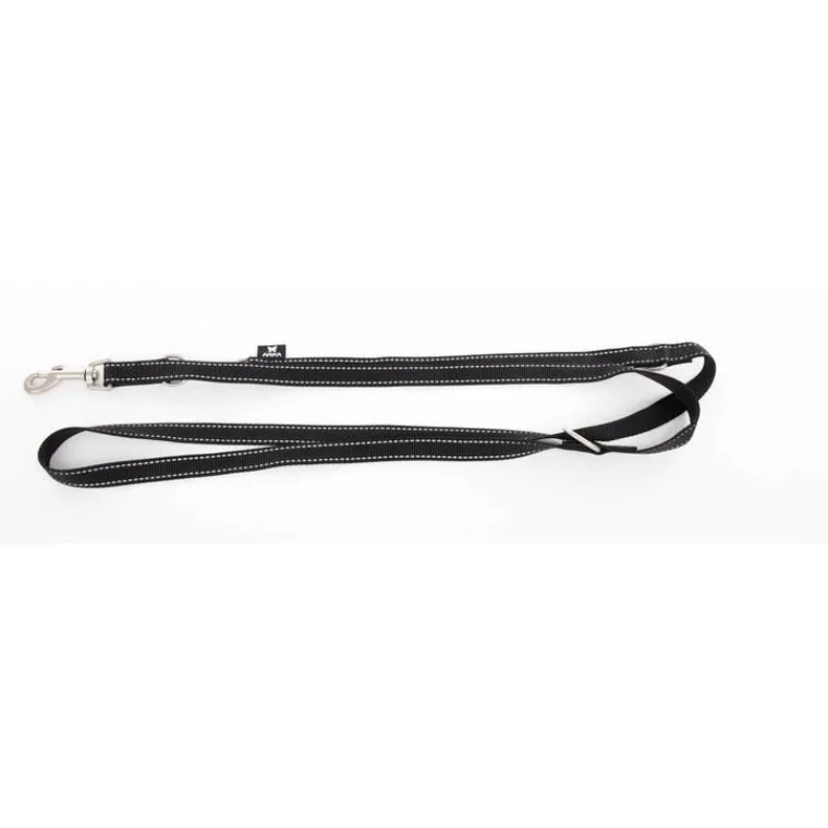 MARTIN SELLIER Laisse multi-positions Neo+ noire pour chien 2x200 cm