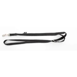 MARTIN SELLIER Laisse multi-positions Neo+ noire pour chien 1,5x200 cm