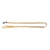 MARTIN SELLIER Laisse pour chat Bicolor Bulles jaune moutarde et marron
