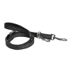BOBBY Laisse pour chien coloris noir en nylon tressé Safe 3 positions – Taille M