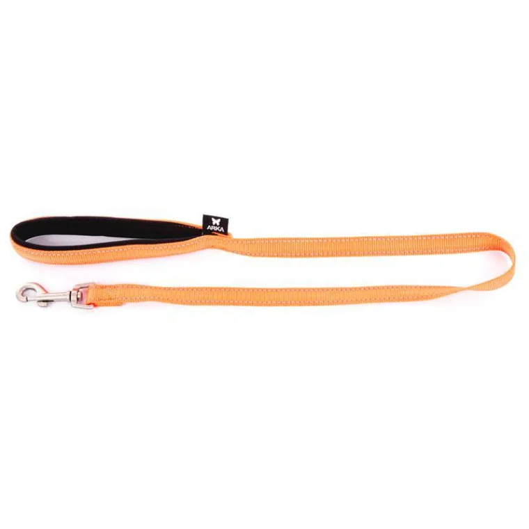 MARTIN SELLIER Laisse pour chien orange neo+ - 100 cm