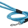 BOBBY Laisse ronde bleue - 1,2 m