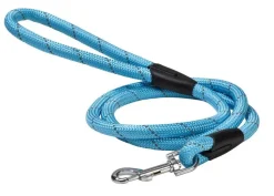 BOBBY Laisse ronde bleue - 1,2 m