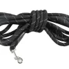BOBBY Laisse ronde noire - 5 m