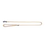 MARTIN SELLIER Laisse ronde pour chien coloris beige 1,3 cm x 1 m