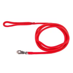 MARTIN SELLIER Laisse ronde rouge 1,3x100 cm