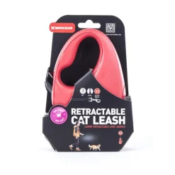 MARTIN SELLIER Laisse rétractable So Cat rouge - taille XS
