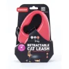 MARTIN SELLIER Laisse rétractable So Cat rouge - taille S