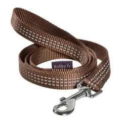 BOBBY Laisse Safe 20 mm marron