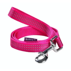 BOBBY Laisse Safe fushia 100x1 cm