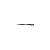 MARTIN SELLIER Laisse Super Confort noire pour chien - 3x55 cm