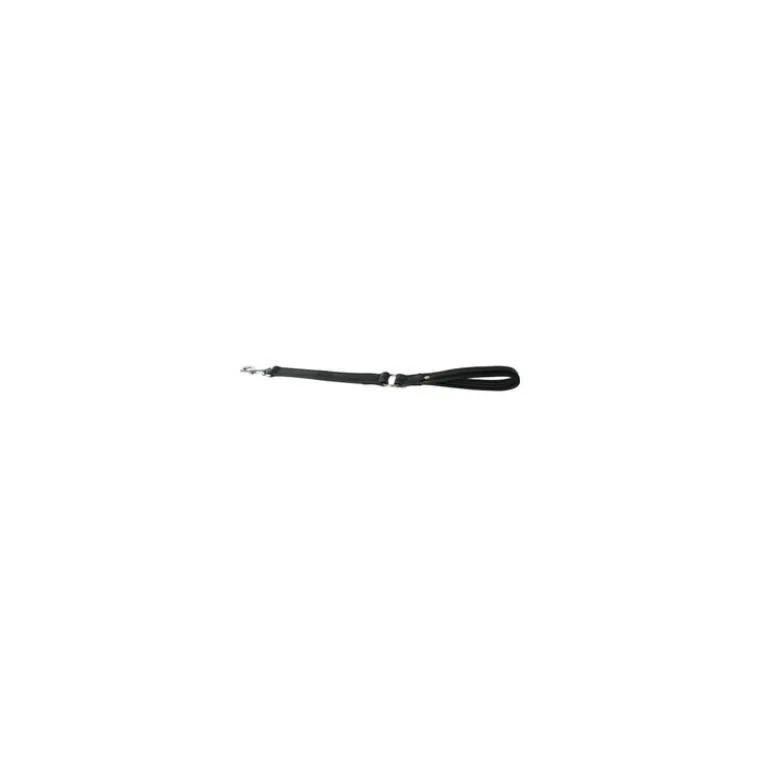 MARTIN SELLIER Laisse Super Confort noire pour chien - 3x55 cm