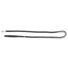 MARTIN SELLIER Laisse tubulaire noire 120 cm