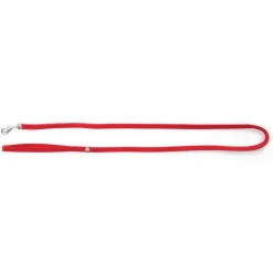 MARTIN SELLIER Laisse tubulaire pour chat coloris rouge - 120 cm