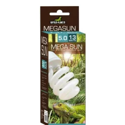 REPTILE PLANET Lampe pour terrarium Mega Sun UVB 5.0 13W
