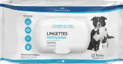 FRANCODEX Lingettes nettoyantes multi-usages pour chats et chiens