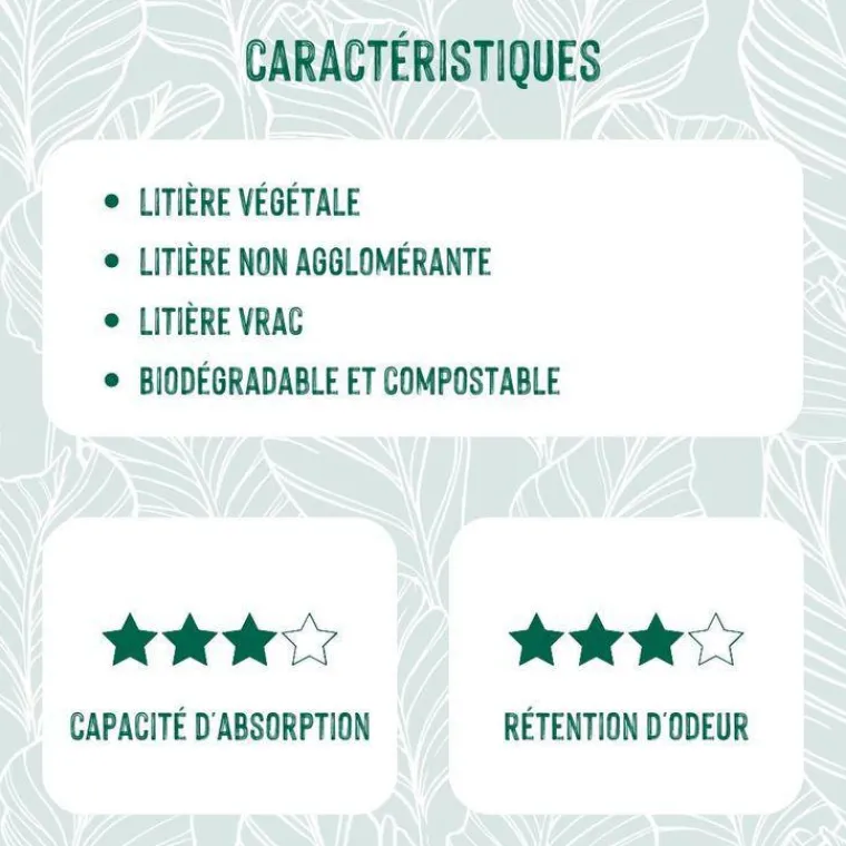 CAT'S BEST Litière en vrac pour chat Cat’s Best Comfort - le seau de 12,4 L