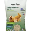 HAMIFORM Litière pour lapins et rongeurs végétale lin Harmi form - 30 L