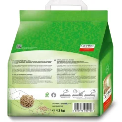 CAT'S BEST Litière végétale agglomérante pour chat et furet Cat’s Best Original 10L - 4.3 kg