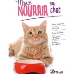 ÉDITIONS ARTEMIS Livre "Mieux nourrir son chat" aux Éditions Artémis