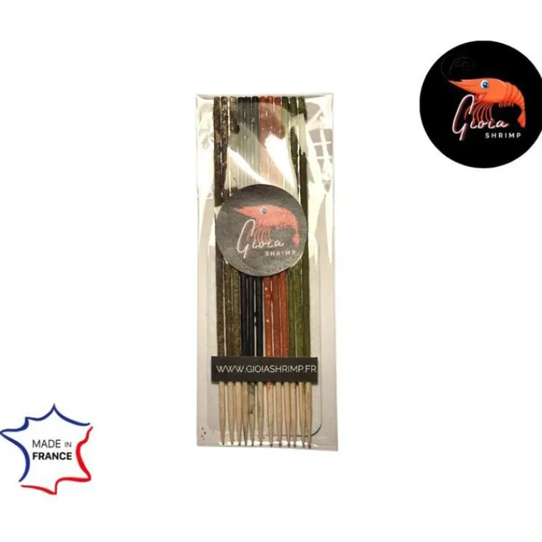 GIOIASHRIMP Lollies mixtes bio pour les crevettes d'aquarium – sachet de 12