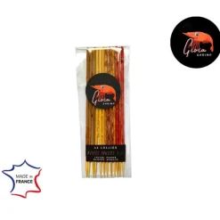 GIOIASHRIMP Lollies mixtes fruités bio pour les crevettes d'aquarium – sachet de 12