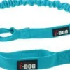 I-DOG Longe de traction pour chien petit coloris bleu Canicross Opale ALM - 190 cm