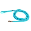 MARTIN SELLIER Longe ronde pour chien coloris turquoise 1,3 cm x 5 m