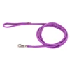 MARTIN SELLIER Longe ronde pour chien coloris mauve 1,3 cm x 3 m