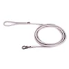 MARTIN SELLIER Longe ronde pour chien coloris gris 1,3 cm x 3 m