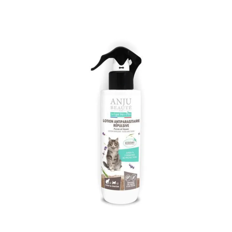 ANJU BEAUTÉ Lotion insectifuge pour chat 250 ml
