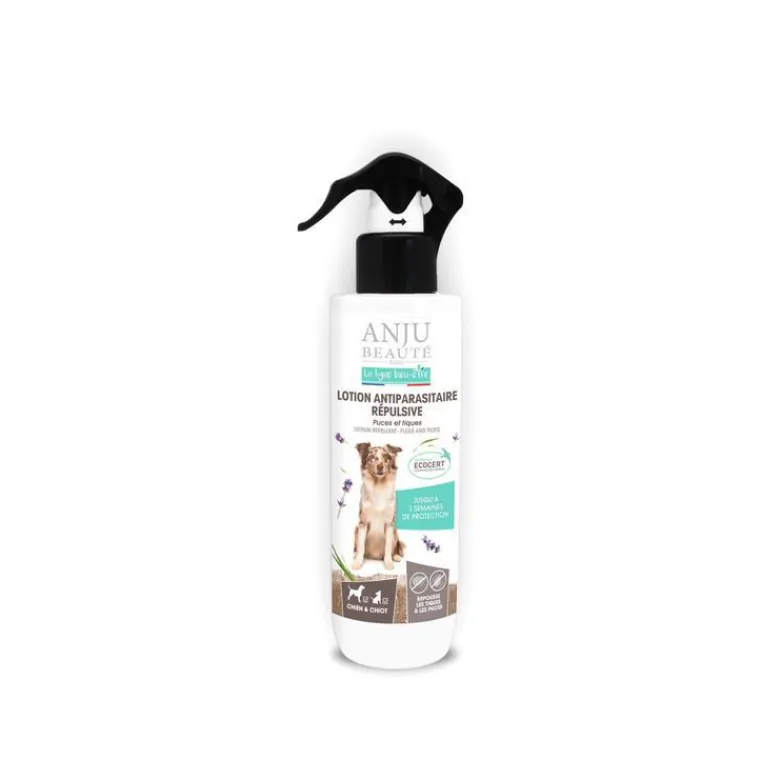 ANJU BEAUTÉ Lotion insectifuge pour chien 250 ml