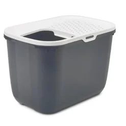 SAVIC Maison de toilette gris Hop In - 58,5 x 39 x 39,5 cm