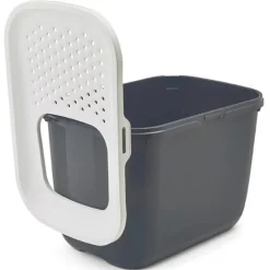 SAVIC Maison de toilette gris Hop In - 58,5 x 39 x 39,5 cm